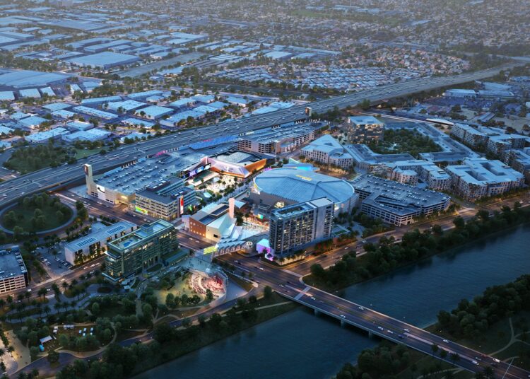OCVIBE Reveals Renderings for Populous-Designed Concert Hall in Anaheim Entertainment District