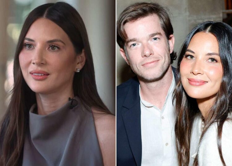Olivia Munn on 'CBS Sunday Morning'; John Mulaney and Olivia MunnCredit: CBS Sunday Morning/Youtube;Stefanie Keenan/WireImage