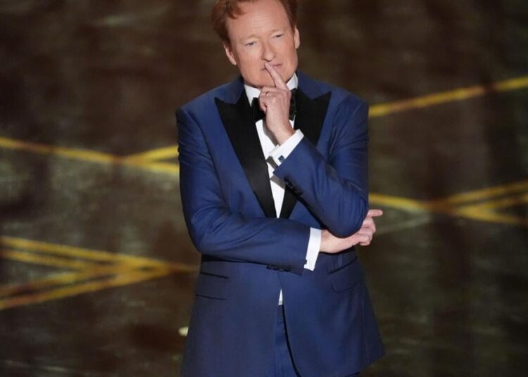 Oscars postmortem: Showrunner on Conan, the tie and biggest moments | Entertainment