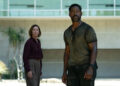 Julianne Nicholson as Sinatra and Sterling K. Brown as Xavier on 'Paradise'