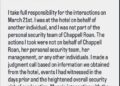 Pascal Duvier responds to the incident that caused a media frenzy.
