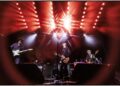 Paul McCartney and his band during sound check for Friday's show.