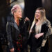 Pink and Kelly Clarkson perform onstage during the 2017 American Music Awards at Microsoft Theater on Nov. 19, 2017, in Los Angeles.