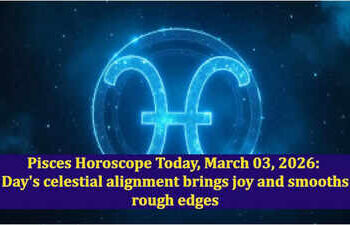 Pisces Horoscope Today, March 03, 2026: Day's celestial alignment brings joy and smooths rough edges
