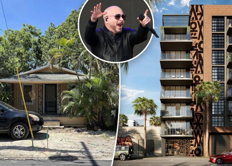 Pitbull wants to turn childhood home into music company HQ