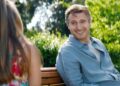 Gabriella Sengos and Liam Neeson in Blacklight