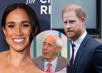 Prince Harry and Meghan Markle rejected claims in Tom Bower’s New Royal Book.MEGA; Good Morning Britain/YOUTUBE