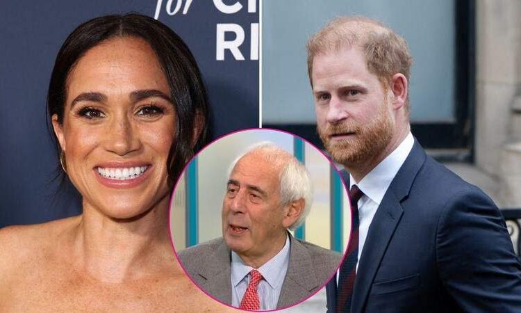 Prince Harry and Meghan Markle rejected claims in Tom Bower’s New Royal Book.MEGA; Good Morning Britain/YOUTUBE