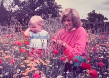 Prince William Honors Princess Diana With an Unseen Photo