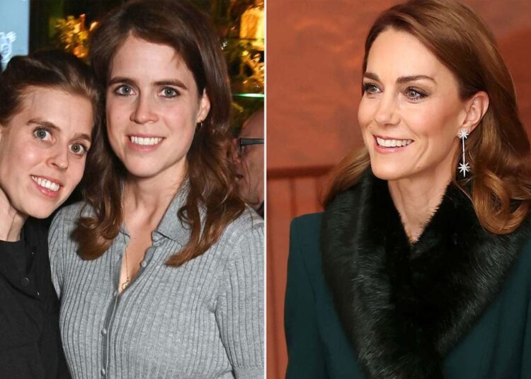 Princess Beatrice, Eugenie reach out to Kate Middleton with major plea regarding royal titles