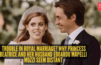 Trouble in royal marriage? Why former 'Prince' Andrew's daughter Princess Beatrice and her husband Edoardo Mapelli Mozzi seem distant