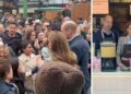 The Prince and Princess of Wales visit Borough Market