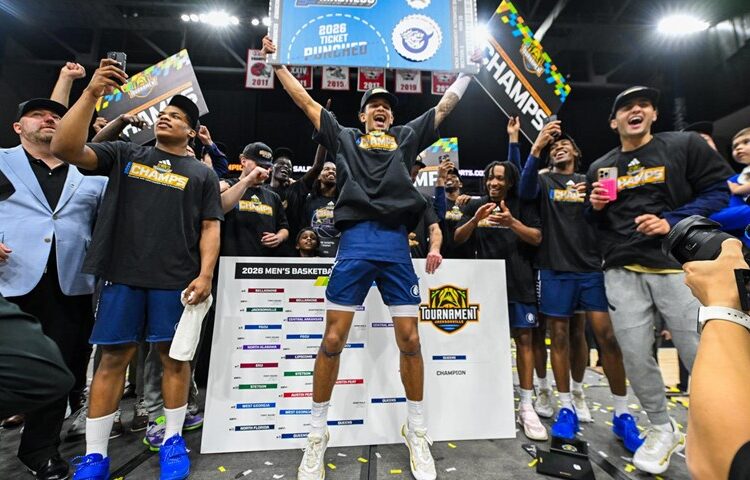 Queens Royals' Claim First Ever ASUN Men's Basketball Tournament Title