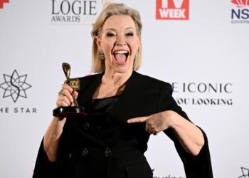 Rebecca Gibney was inducted into the Logie Hall of Fame.