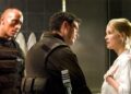 Dwayne Johnson, Karl Urban and Rosamund Pike in 2005's DoomCredit: Everett