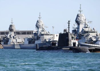 Royal Navy Submarine In Historic Visit To Australia