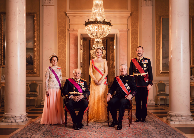 Royal regalia offered some relief