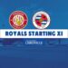 Royals make three changes for crunch playoff push clash