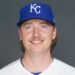 Feb 19, 2026; Surprise, AZ, USA; Kansas City Royals pitcher Nick Mears (31) poses for a photo for MLB media day at Surprise Stadium. Mandatory Credit: Allan Henry-Imagn Images