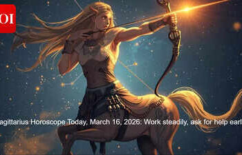 Sagittarius Horoscope Today, March 16, 2026: Work steadily, ask for help early