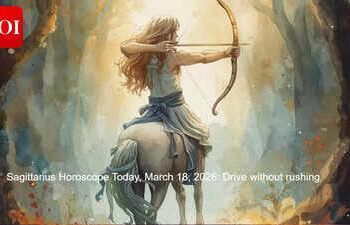 Sagittarius Horoscope Today, March 18, 2026: Drive without rushing