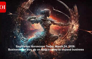 Sagittarius Horoscope Today, March 24, 2026: Businessman may go on long journey to expand business
