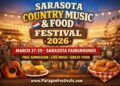 Sarasota Country Music & Food Festival Brings Free Live Music, Great Food and Family Fun to Sarasota March 27-29