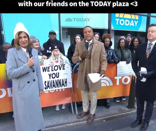 Savannah Guthrie reposted a clip of her 'Today' show co-hostsCredit: Today Show/Instagram