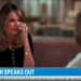Savannah Guthrie crying and wiping her eye with a tissue during an interview on the Today Show.
