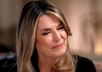 Savannah Guthrie cries during her interview on 'Today'Credit: NBC/Today