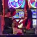 Kim Kardashian was spotted filming scenes for the upcoming movie The Fifth Wheel inside Caesars Palace in Las Vegas.