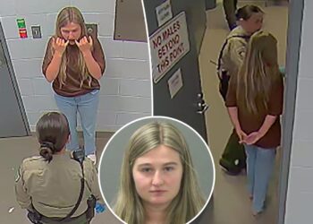 See footage of Joseph Duggar’s wife Kendra’s arrest for alleged child endangerment
