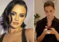 Selena Gomez redacted the name of a male celebrity who sent her some flirty emojis in an Instagram DM before she started dating Benny Blanco.‎@selenagomez/instagram;@friendskeepsecrets⁩/youtube