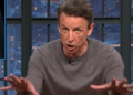 Seth Meyers Gives Terrible Excuse For Trump's ‘Oatmeal’ Brain War Terminology