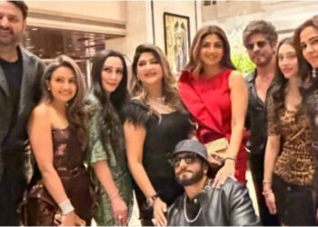 Shah Rukh Khan, Ranveer Singh, Sanjay Dutt and more celebs attend star-studded Mumbai birthday party - Viral PICS and videos inside | Hindi Movie News