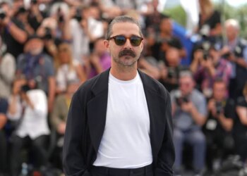 Shia LaBeouf, here at the Cannes Film Festival in May 2025, spoke about his February arrest for battery for the first time in an interview released on Saturday.