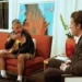 LaBeouf said his violent outburst was because someone touched his leg (YouTube/Channel 5)