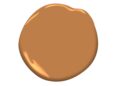 Ochre paint dollop