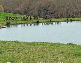 Ozzy Osbourne's lakeside grave in EnglandCredit: Kelly Osbourne/Instagram