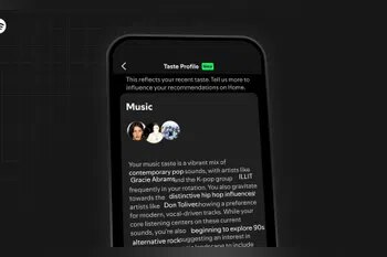 Spotify's Taste Profile feature