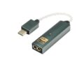 iFi Audio Go Link Max - Portable Headphone Amp/DAC Dongle USB-C to 3.5/4.4mm - Plug and Play Hi-res Audio with Dynamic Range Enhancement - PCM 384kHz/DSD256