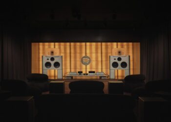 Spotify’s new London lounge is tuned for artist listening parties