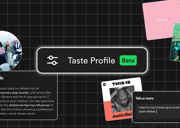 Spotify’s new Taste Profile feature lets users fine-tune their algorithm’s recommendations