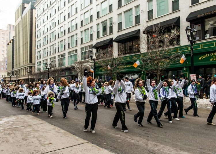St. Patrick's Day parade. Photo courtesy of the Shamrock Club/Westown.