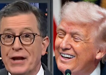 Stephen Colbert Spots The Moment Trump Undermined His Own Talking Point