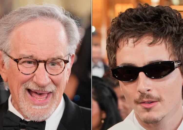 Steven Spielberg And Timothée Chalamet Seem To Avoid Each Other On Red Carpet