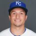 Feb 19, 2026; Surprise, AZ, USA; Kansas City Royals outfielder Isaac Collins (1) poses for a photo for MLB media day at Surprise Stadium. Mandatory Credit: Allan Henry-Imagn Images