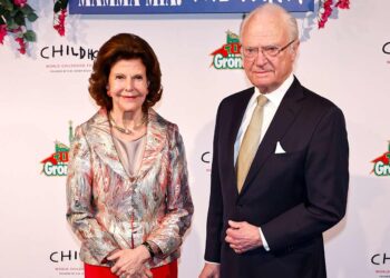 Queen Silvia and King Carl of Sweden.Credit: backgrid