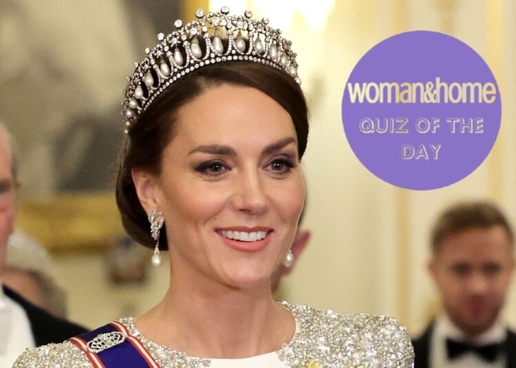 Take our royal tiara quiz ahead of the state banquet