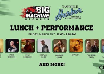 Talent Announced for CRS 2026 Big Machine Records/Nashville Harbor Records & Entertainment Luncheon